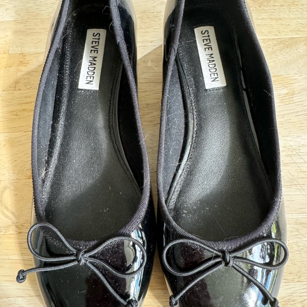 Steve Madden Parent Leather Heel